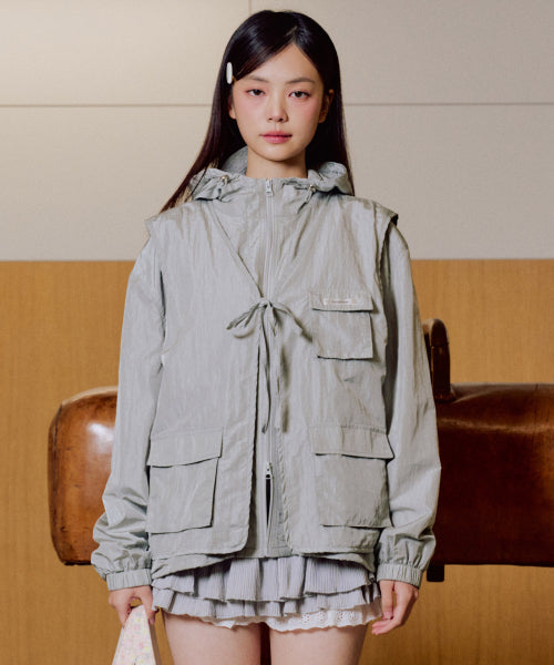 Maybe Wind Breaker Set [GREY]