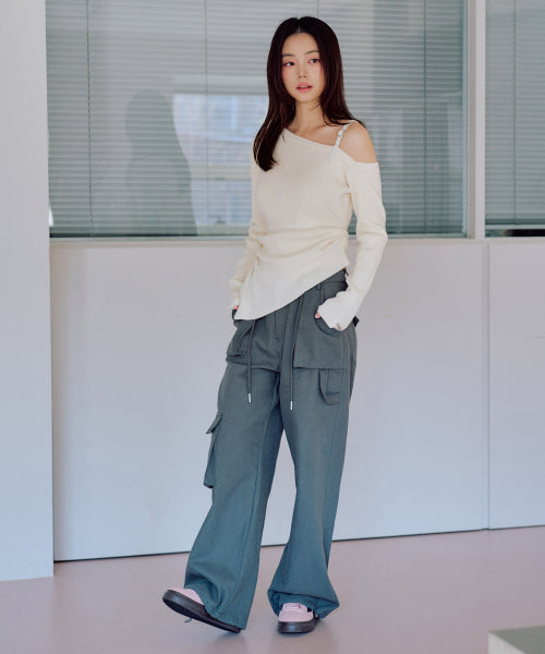Hikaru Cargo Pants [CHARCOAL]