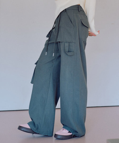 Hikaru Cargo Pants [CHARCOAL]