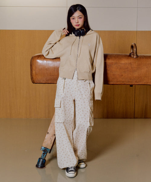 Carina Flower Cargo Pants [FLOWER]