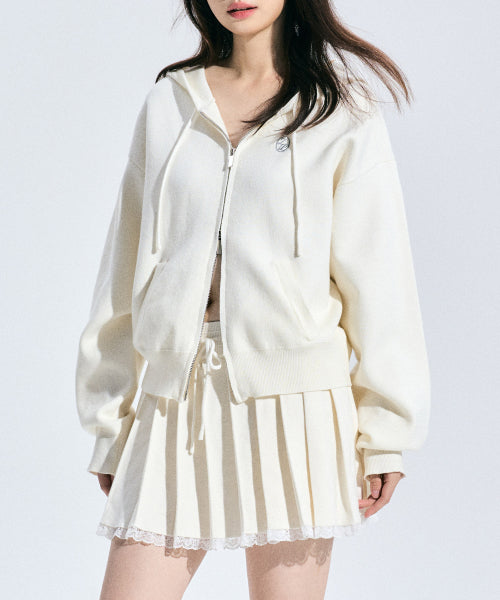 Eilie Knit Skirt Pants [IVORY]