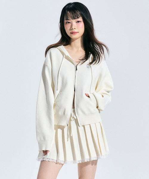 Eilie Knit Skirt Pants [IVORY]