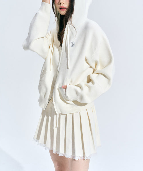 Eilie Knit Skirt Pants [IVORY]