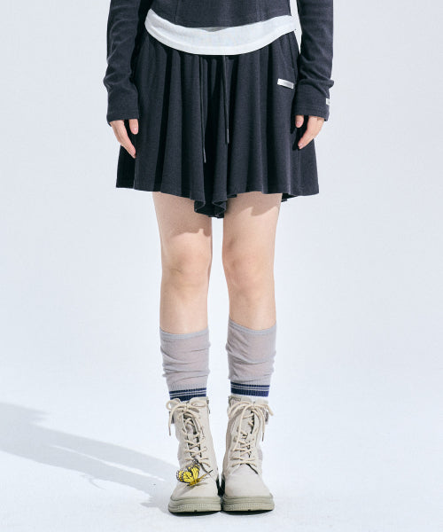 Eider Sweat Shorts [CHARCOAL]