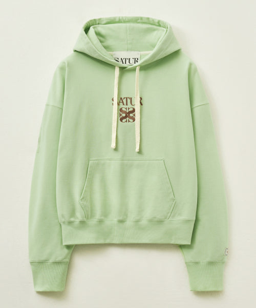 Apero Pocket Hoodie Light Green
