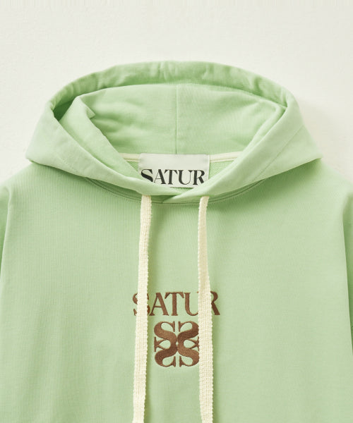 Apero Pocket Hoodie Light Green