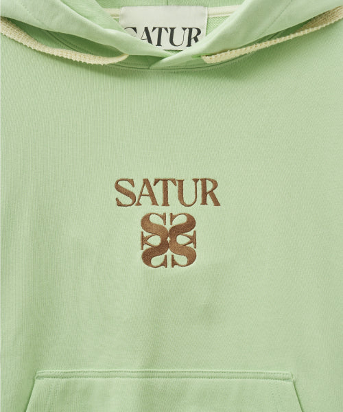 Apero Pocket Hoodie Light Green