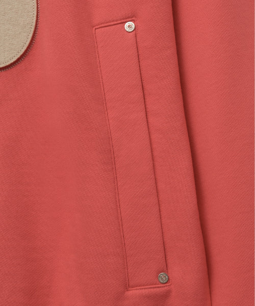 Rivet Applique Pocket Logo Hoodie Pink