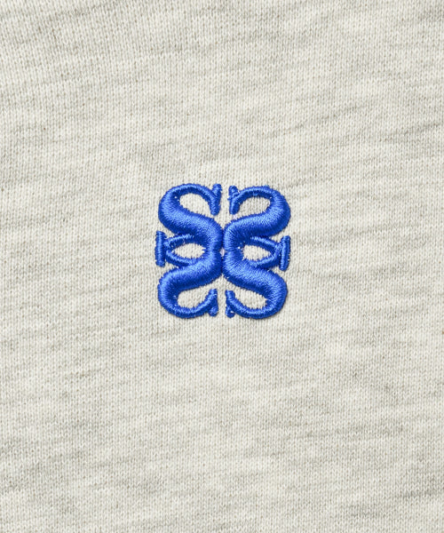 Classic Small Logo Rivet Hoodie Art Blue