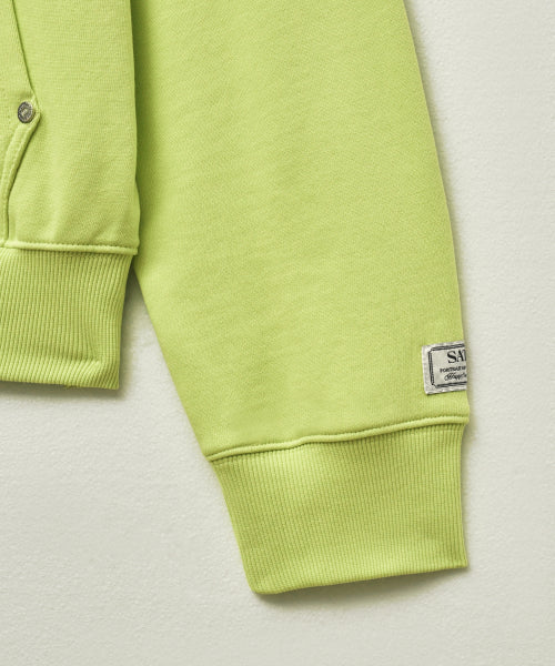 Classic Small Logo Rivet Hoodie Neon Yellow