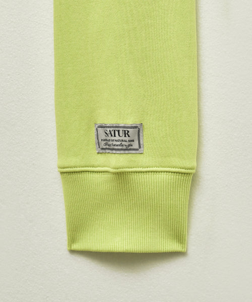 Classic Small Logo Rivet Hoodie Neon Yellow