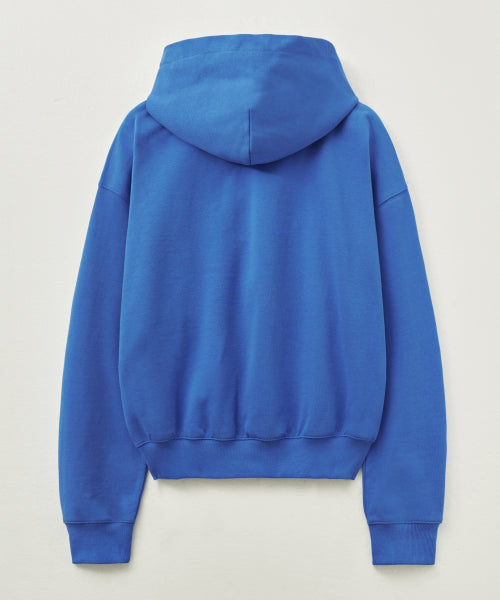 Lugo Applique Rivet Hoodie Blue