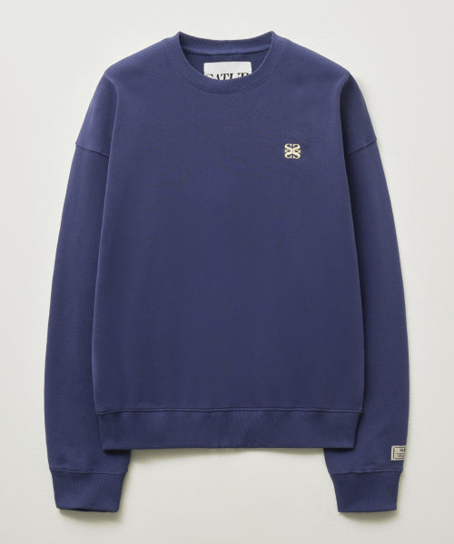 Loren Classic Logo Basic Sweatshirt Purple