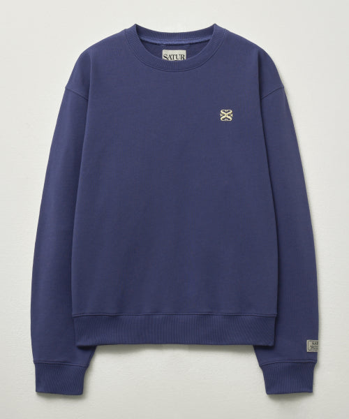 Loren Classic Logo Basic Sweatshirt Purple