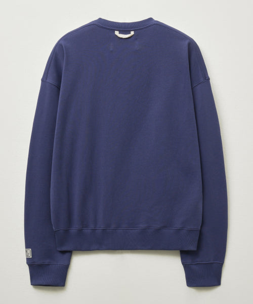 Loren Classic Logo Basic Sweatshirt Purple