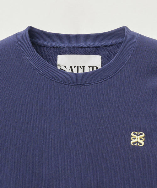 Loren Classic Logo Basic Sweatshirt Purple