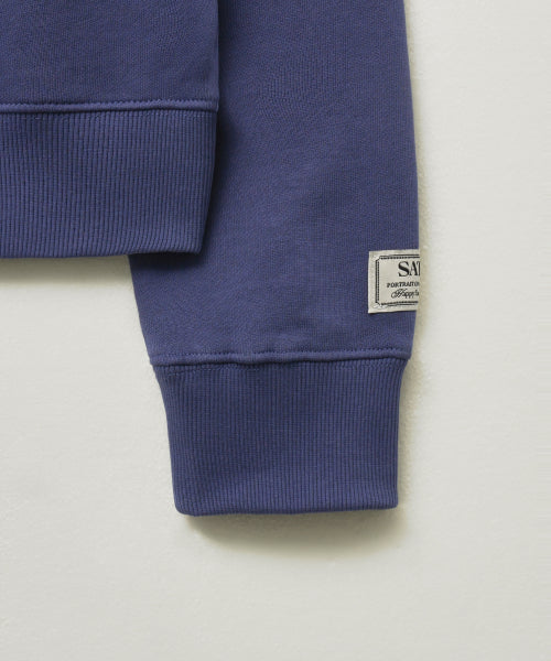 Loren Classic Logo Basic Sweatshirt Purple