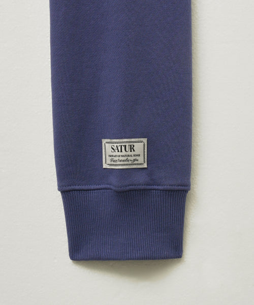 Loren Classic Logo Basic Sweatshirt Purple
