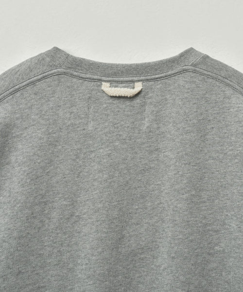 Loren Classic Logo Basic Sweatshirt Melange Gray