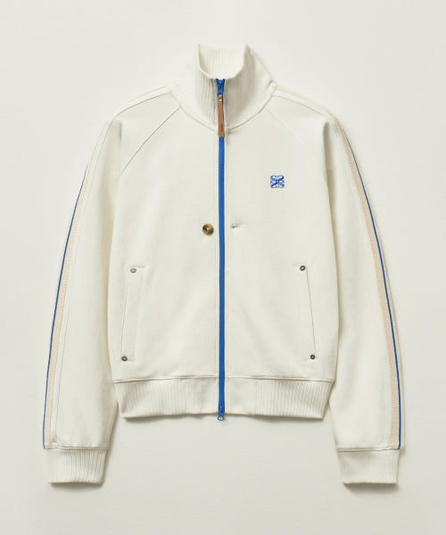 Lawton All Day Track Zip-up Jacket White