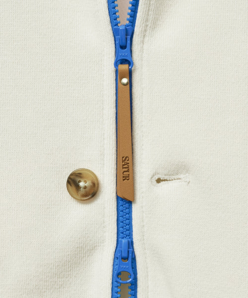 Lawton All Day Track Zip-up Jacket White