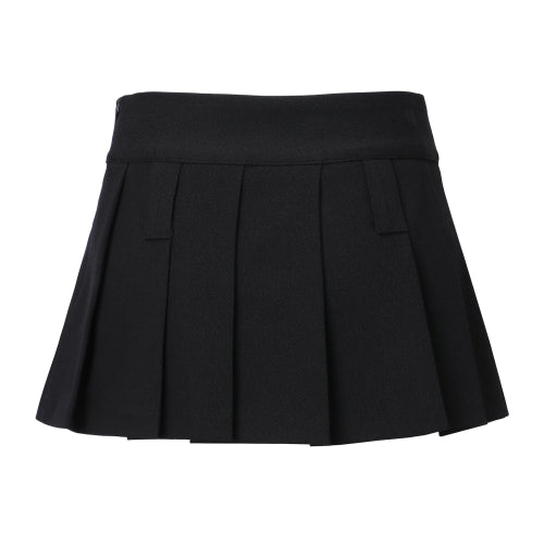 Pleats Skirt (black)