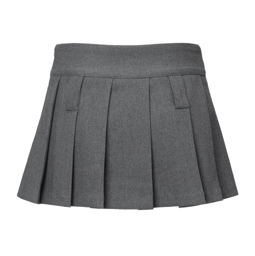 Pleats Skirt (gray)