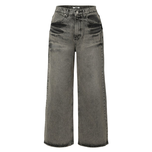 Washing Wide Denim (gray)