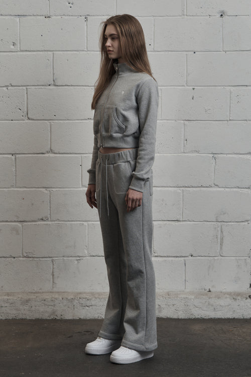 Stitch Bootcut Sweat Pants Melange