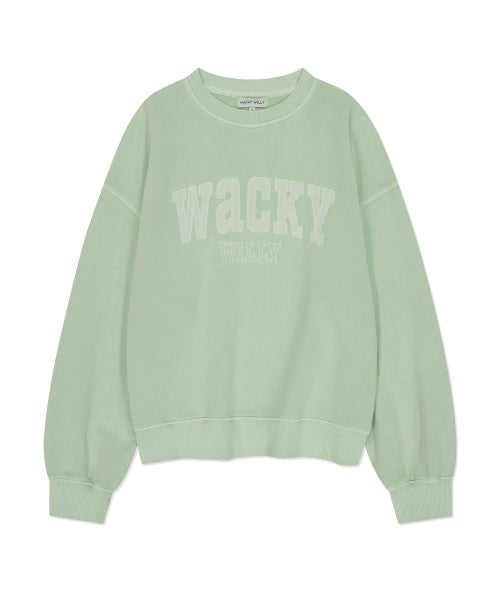 Women's Semi-Overfit Pigment Sweatshirt Mint