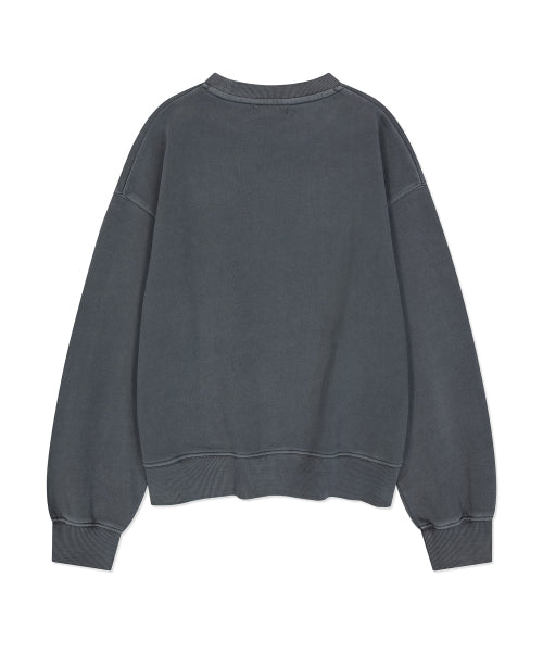 Women's Semi-Overfit Pigment Sweatshirt Gray