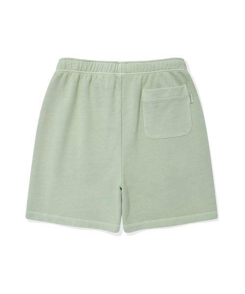 Women's Pigment Washing Sweat Shorts Mint