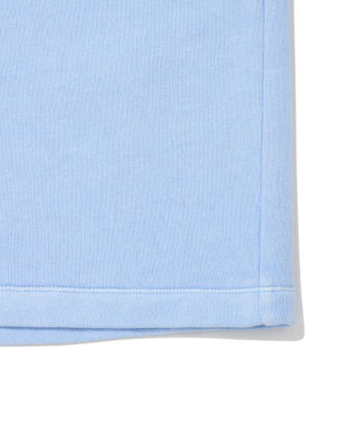 Women's Pigment Washing Sweat Shorts Sky Blue