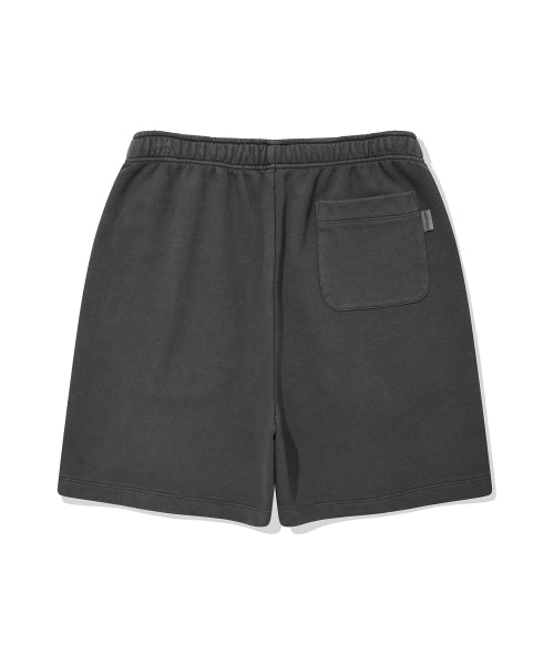 Women's Pigment Washing Sweat Shorts Gray