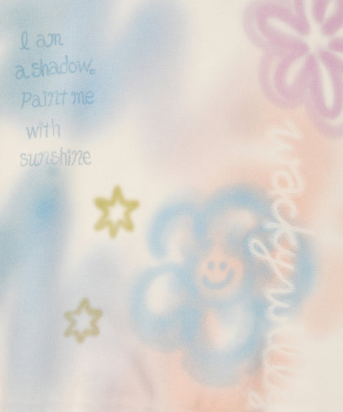 Women's Spray Graphic Crop Sweatshirt Patterns