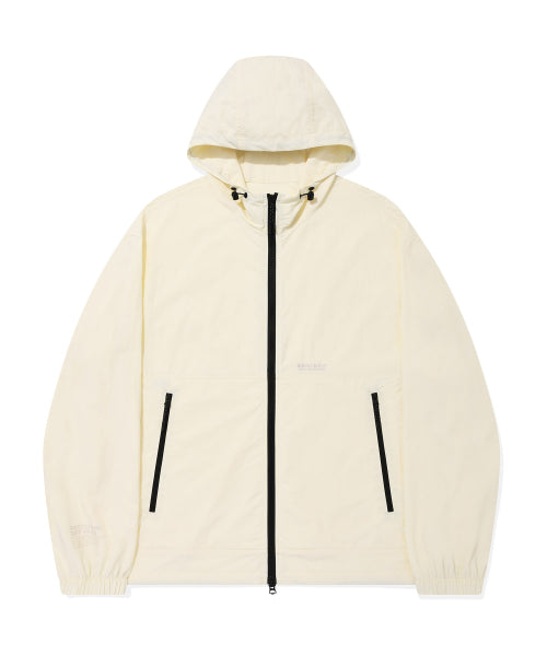 Light Hood Windbreaker Cream
