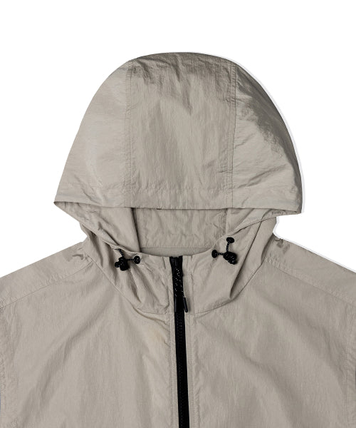 Hwaseom Sleeveless Hooded Jumper Light Khaki