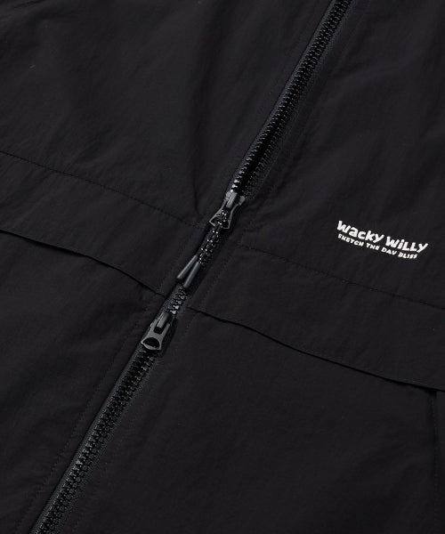 Hwaseom Sleeveless Hooded Jumper Black