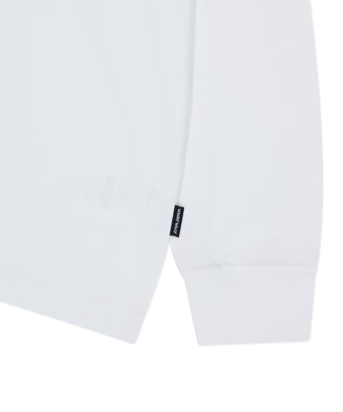 Bird Graphic Long Sleeve T-shirt White