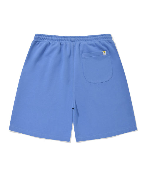 Signature Typo Logo Sweat Shorts Blue