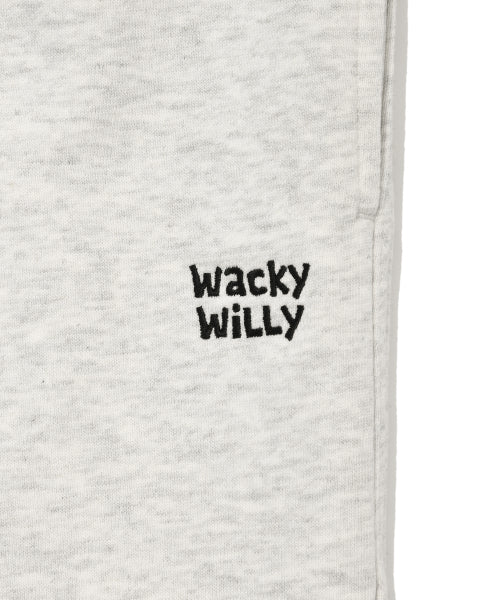 Signature Typo Logo Sweat Shorts Light Gray