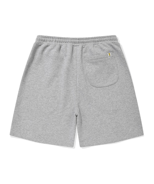 Signature Typo Logo Sweat Shorts Gray