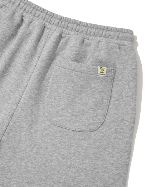 Signature Typo Logo Sweat Shorts Gray