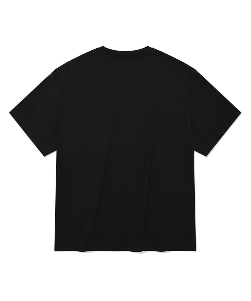 [2PACK] Logo Short-sleeved T-shirt Black/Black