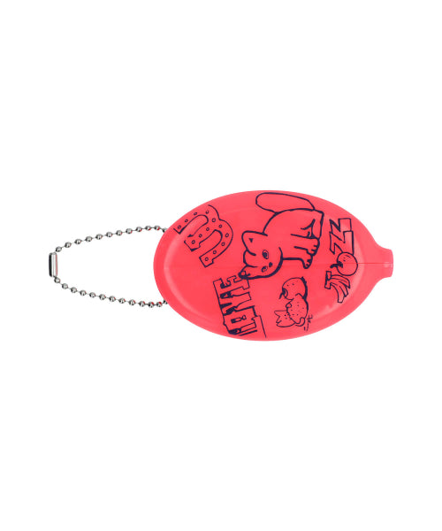 Graphic Coin Case Pink