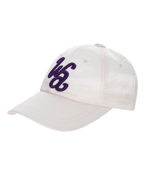 Leo Satin ball cap pink