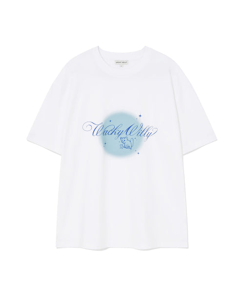 Shining Leo Short Sleeve T-shirt White