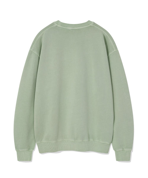 Kiki Leo hug graphic sweatshirt mint
