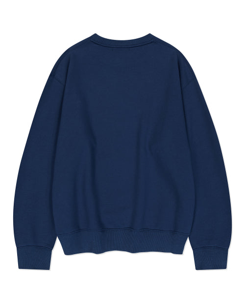 Kiki Leo Logo Sweatshirt Navy
