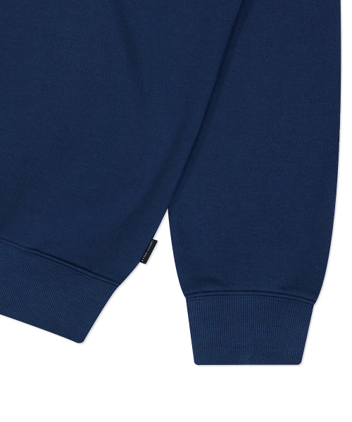 Kiki Leo Logo Sweatshirt Navy